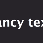 Fancy Text