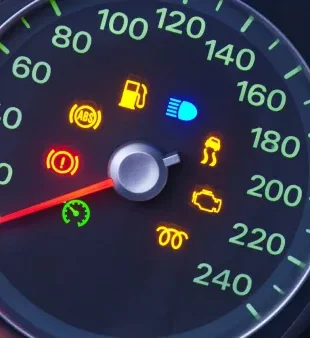 check engine light flashes