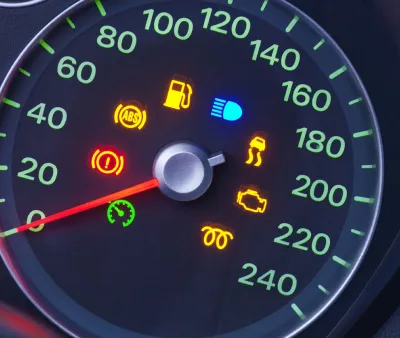 check engine light flashes