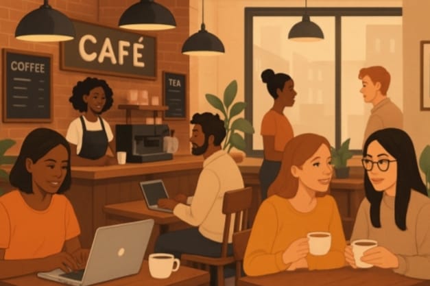 Café Culture Shapes Urban Communities