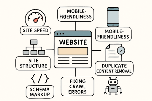 Technical SEO Enhances Website Usability