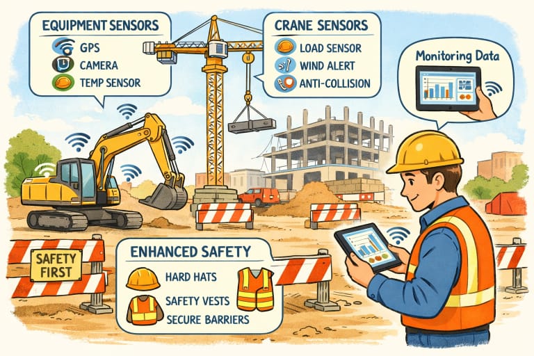 Technologies Are Driving Safety and Efficiency in Construction Equipment