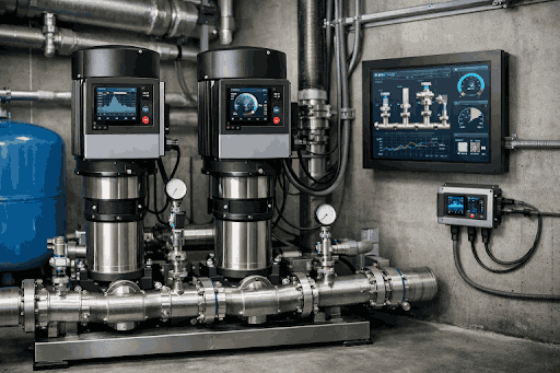 Smart Water Pumps for Efficient Building Systems